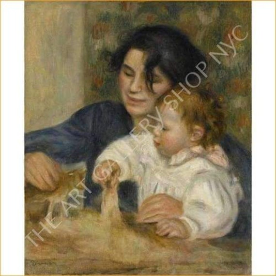 1960 Vintage RENOIR /"PONT NEUF/" GORGEOUS COLOR offset Lithograph