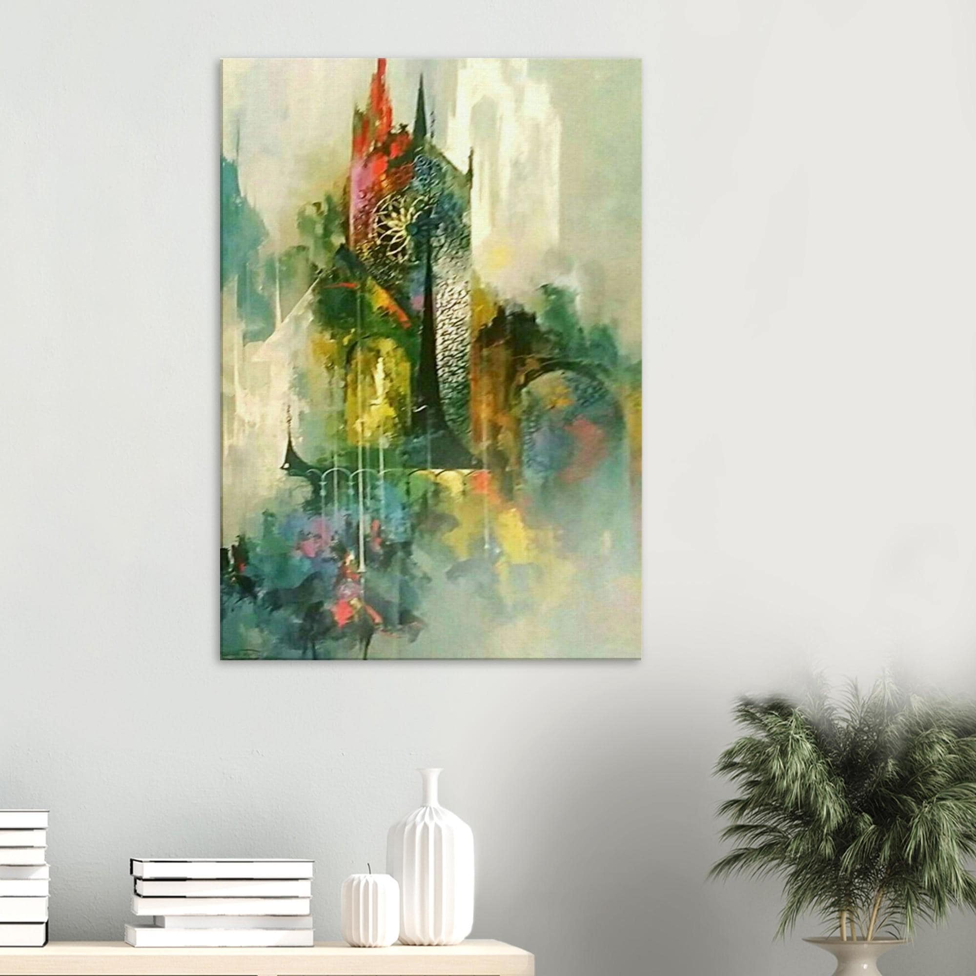 Frans van LamsweerdeThe Tournament リトグラフ 1969 Mid Century Modern Windsor Art Product 'the Tournament' by