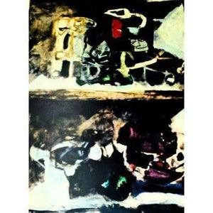 Antoni Clave Etagere 1953 Original Lithograph