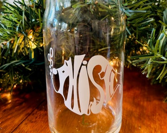 Phish Fan Gift Phish Logo Glass Beer Can Glass for Phamily Phish Inspired Glass Gift for Music Lover Phish Tour Glass Sphere