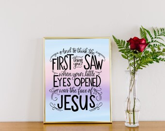 Face of Jesus Digital Download - Wall Art