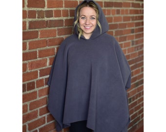 Mantoque (Unisex adulto: con capucha sin flecos)