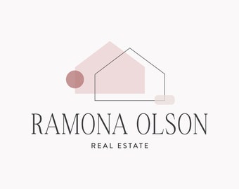 Real Estate Logo, Premade Logo Design, Realtor Logo, House Logo, Home Design Logo, Cabin Logo, Interior Design Logo, Lifestyle Blog Logo