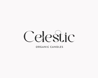 Premade Logo Design, Photography Logo, Small Boutique Logo, Candle Logo Design, Branding Kit, Bakery Logo, Candle Business