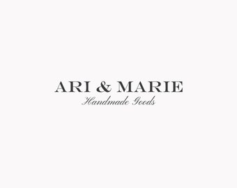 Premade Logo Design, Retro Logo, Elegant Logo, Branding Kit, Unique Business Card, Photography Logo, Boutique Logo