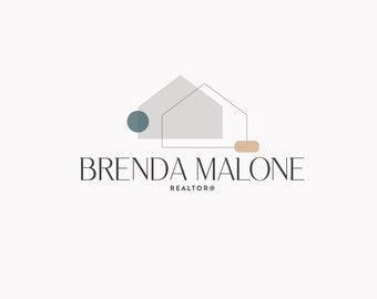 Interior Design Logo, Real Estate Logo, Realtor Logo, House Logo, Cleaning Logo, Logo Interior Design, Home Logo