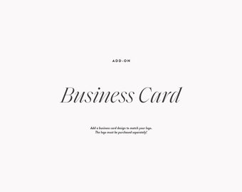 Business Card Design ADD-ON, Unique Business Card, Realtor Branding, Simple Business Card, Real Estate Business Card, Realtor Business Card