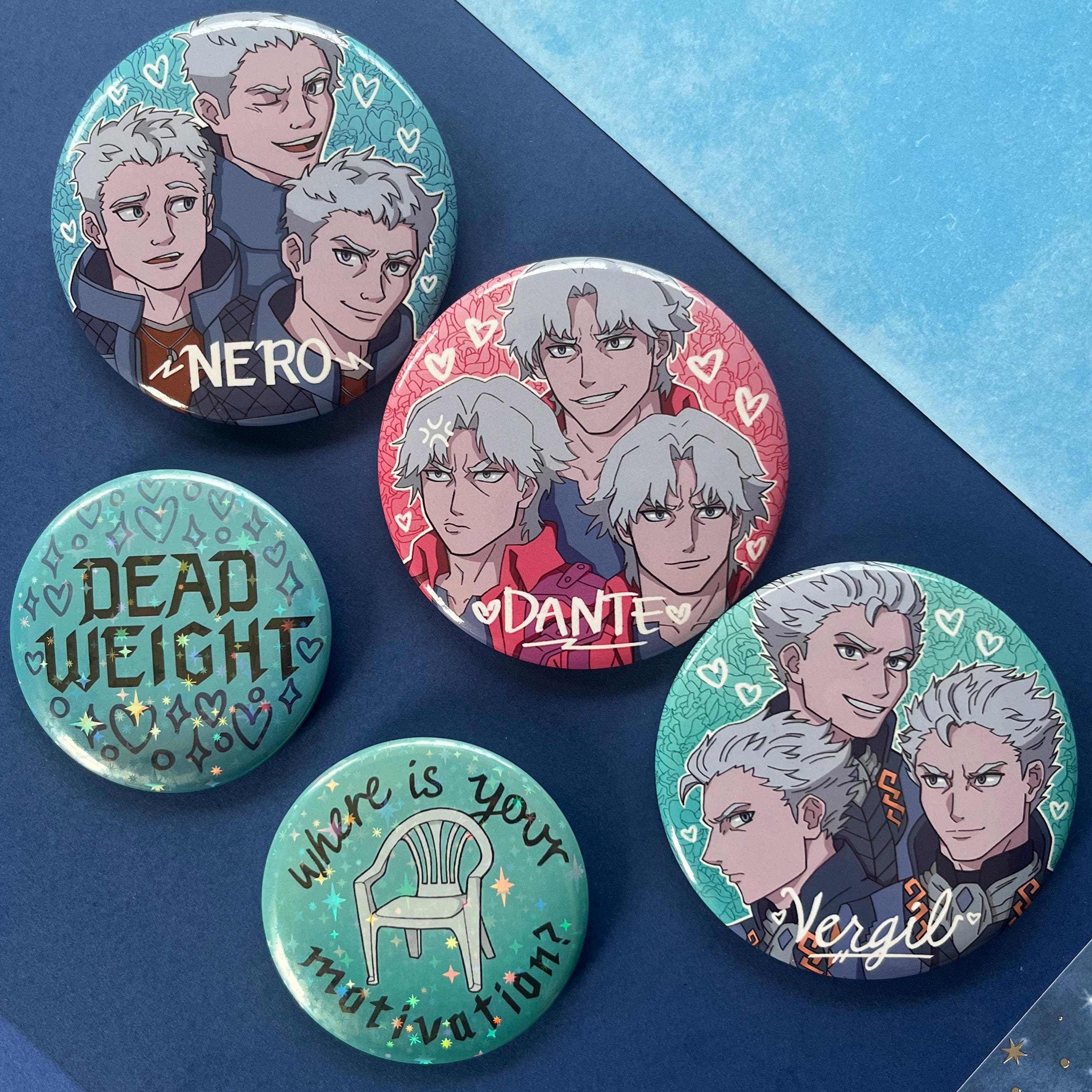 Devil May Cry Buttons - Etsy