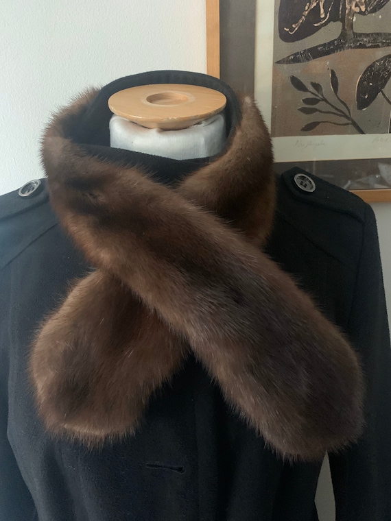 1930’s handmade Vintage fur scarf....
