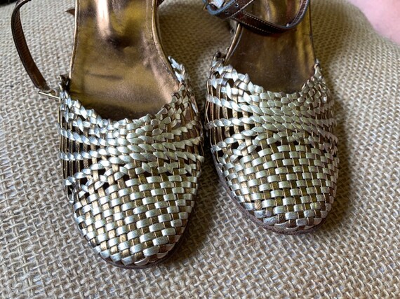 gold and silver sandals uk