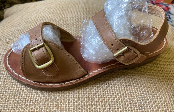 vintage leather sandals