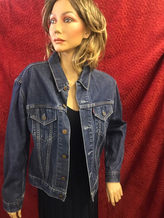 levi girls denim jacket