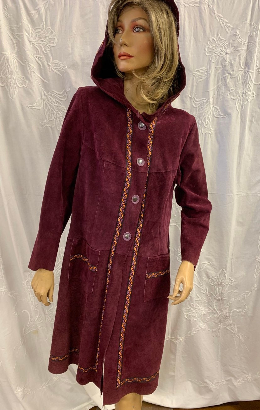 Image of 's Vintage Suede Coat