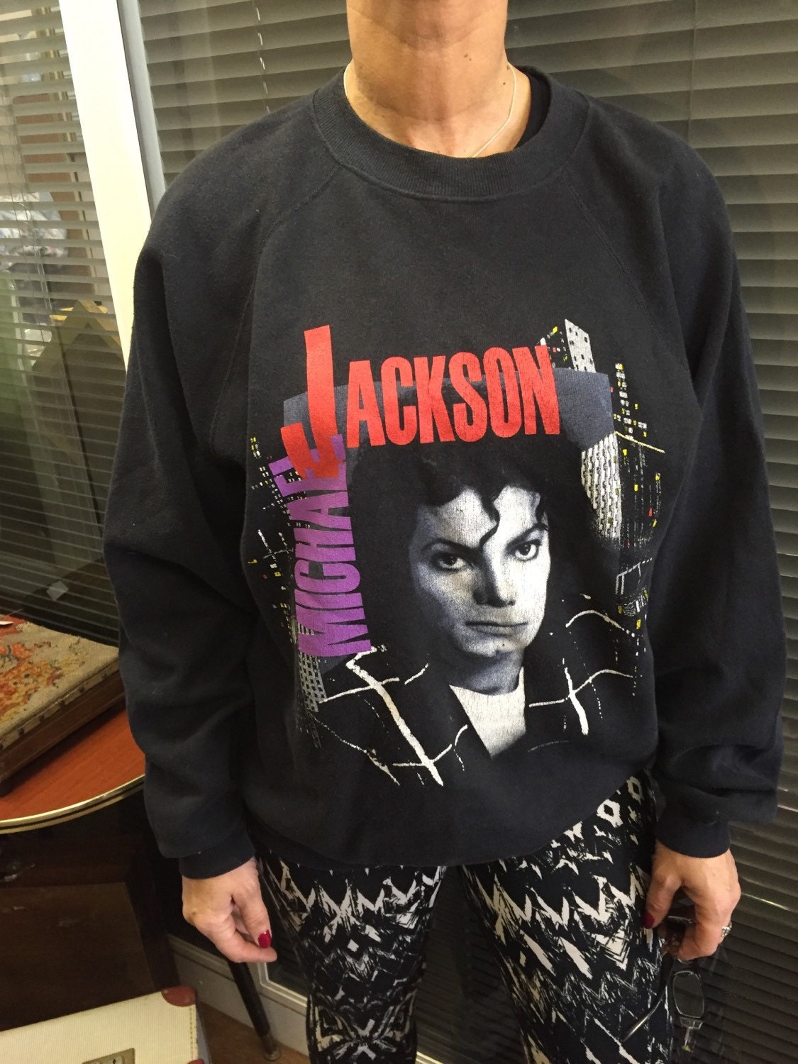 michael jackson bad sweatshirt