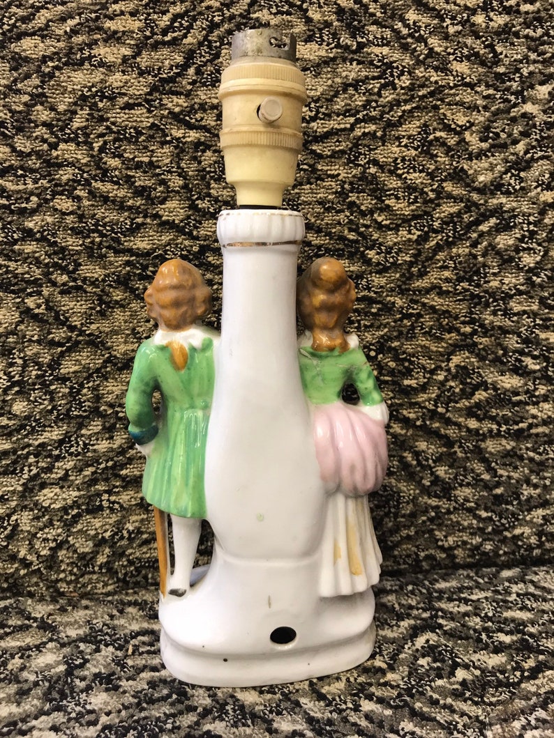 Antique Figurine Lamp Made in Japan Needs Rewiring Etsy