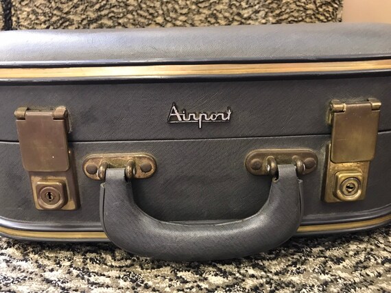 Vintage 1960 S British Airway Cabin Crew Travel Bag Etsy