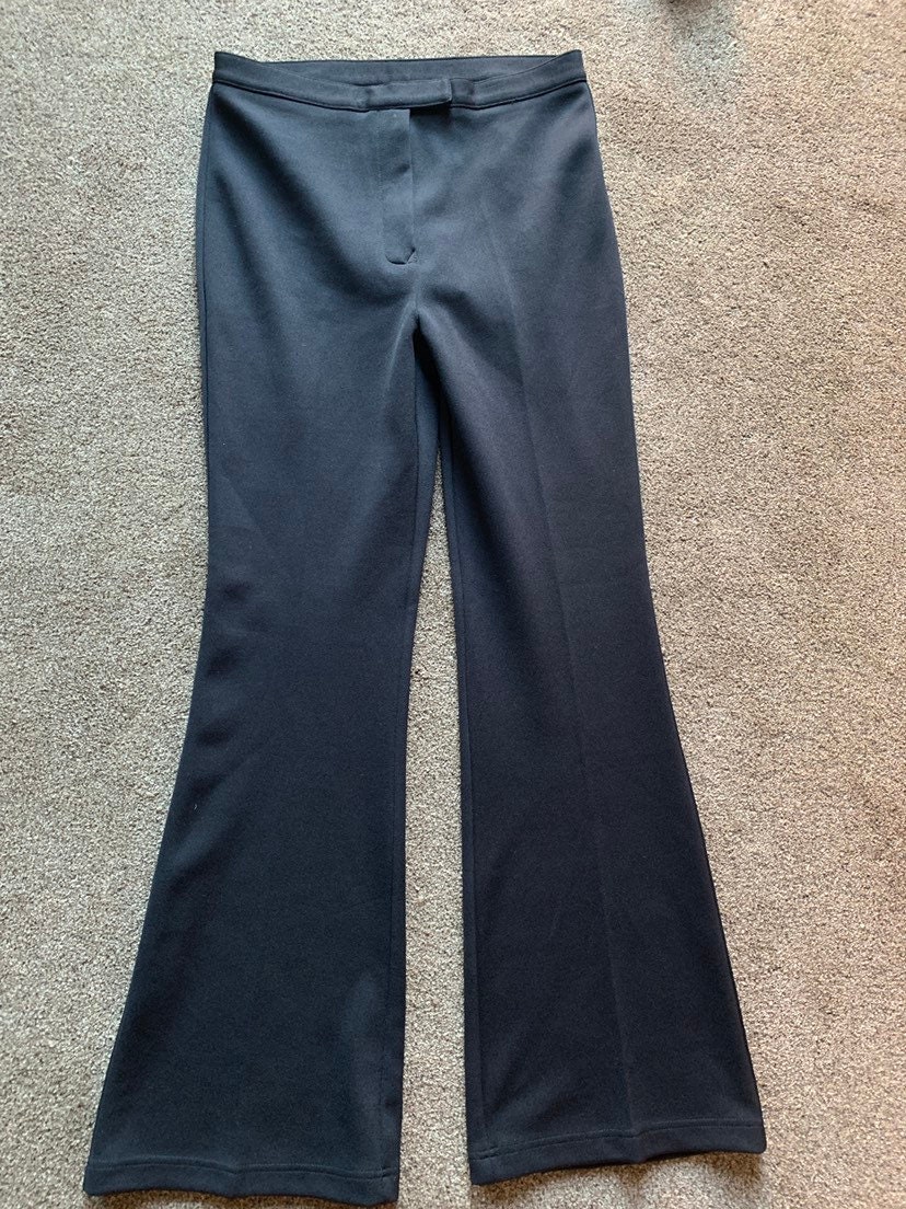 Ladies Black Trousers by Q'dos Size Uk 