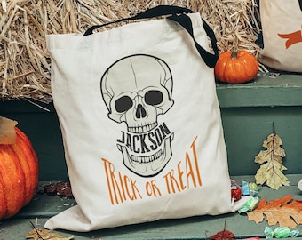 Trick-Or-Treat Bag Personnalisé - Trick-Or-Treat Bucket - Halloween - Trick’r Treat - Trick Or Treat Bag - Fourre-tout Halloween