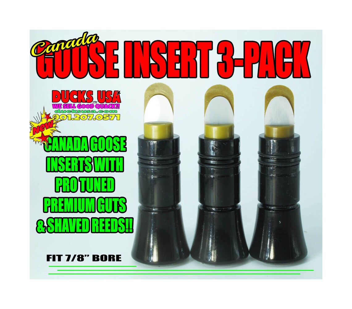 Goose Call Polycarb Insert with Pro Tuned Olive Short Reed Etsy