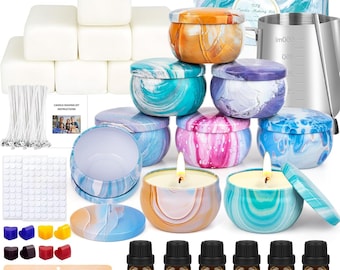 Candle Making Kit Candle Making Kit for Adults, DIY Candle Making Soy Candle Making Kit Christmas Gift Valentines Day Gift Mother&#39;s Day Gift