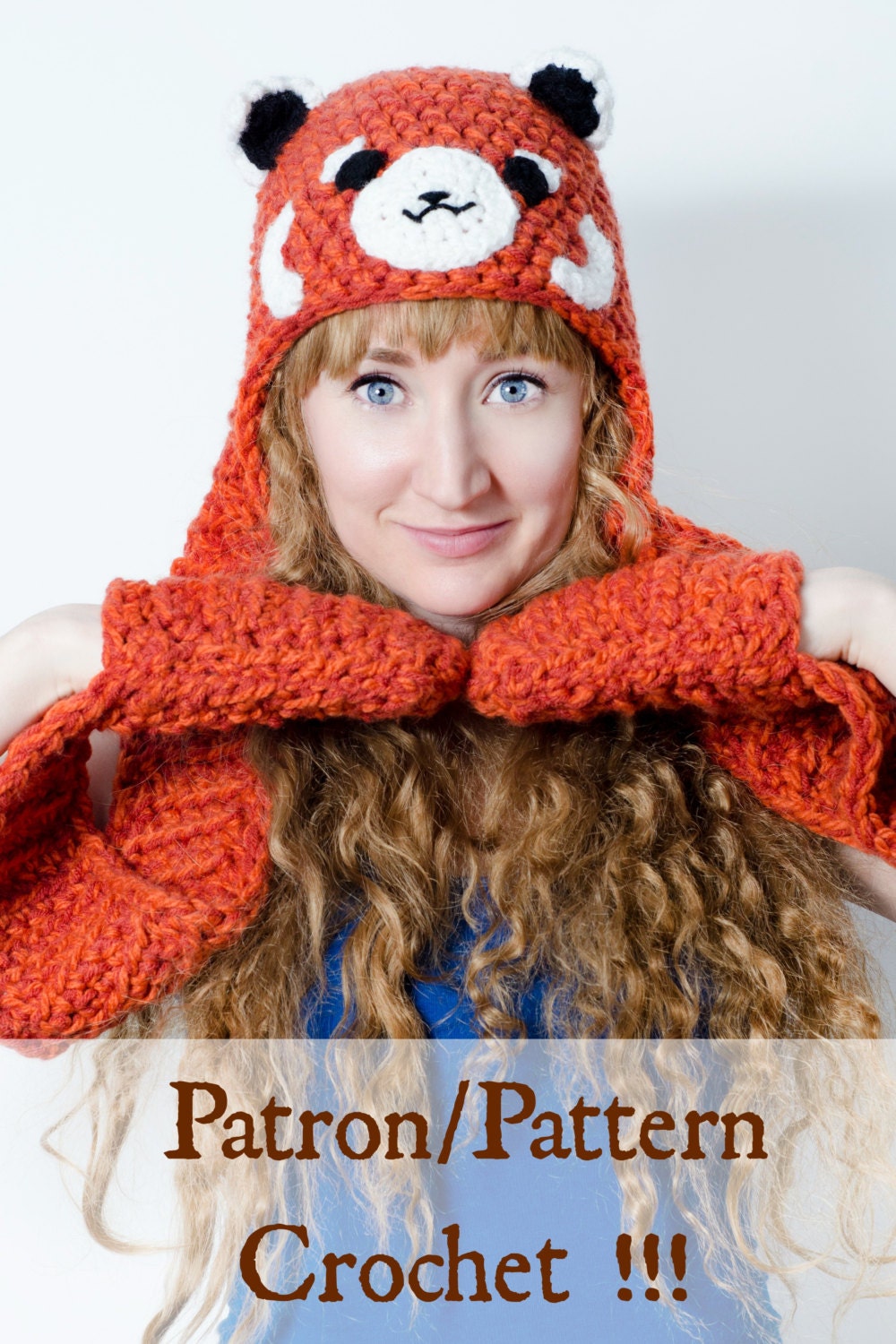 31 Scoodie Crochet Patterns: Create Cozy and Stylish Winter Accessories 2 Crochet Pattern Red Panda Scoodie