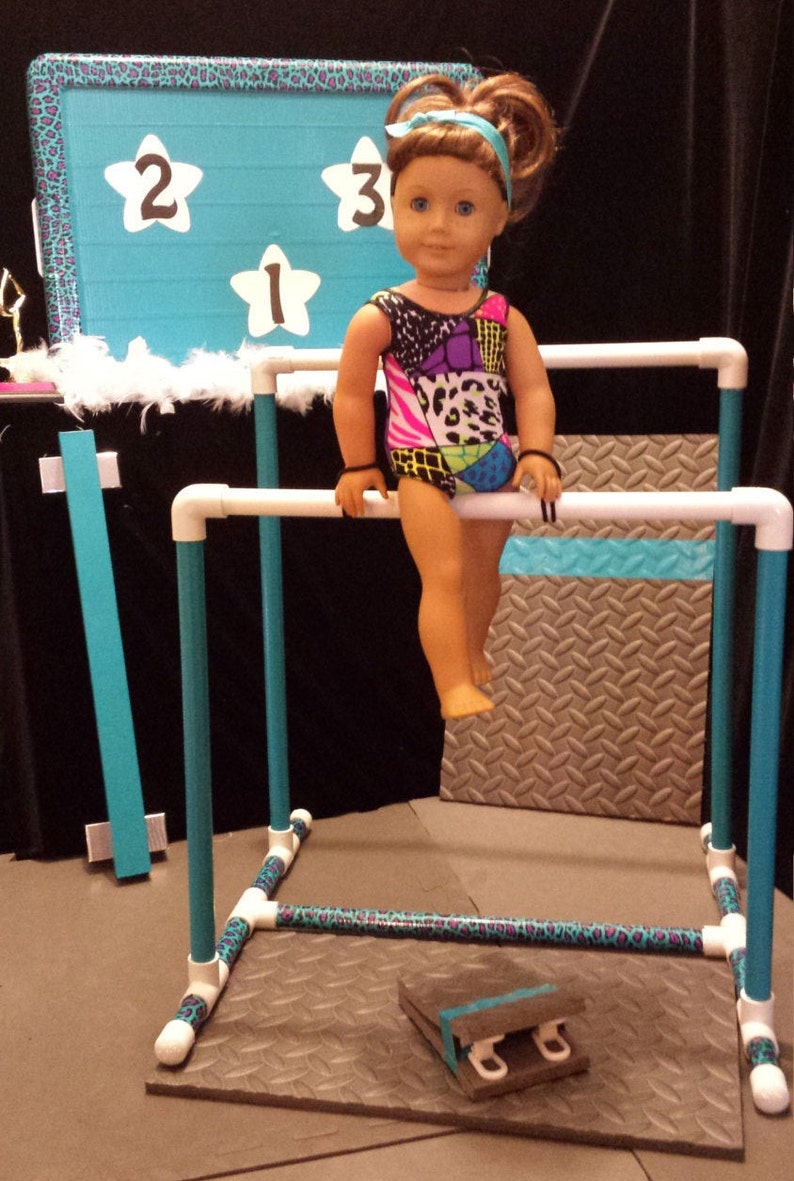 Complete Competition Gymnastics Set for American Girl Doll Etsy