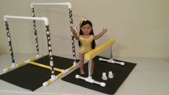 doll gymnastics set