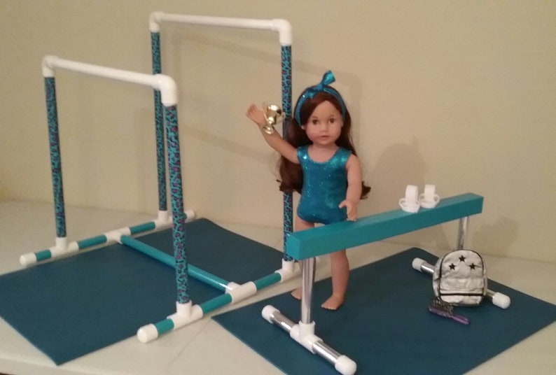 Complete Competition Gymnastics Set for American Girl Doll Etsy