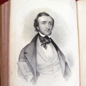 Edgar Allen Poe Graham's American Monthly Magazine of Literature & Art Volumes XXV, XXVI Published in 1844/1845 by George R Graham PA