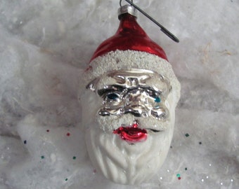 特大/ヴィンテージ/サンタ/オーナメント/マーキュリーグラス/デパートメント56 特大/ヴィンテージ/サンタ/オーナメント/マーキュリーグラス/デパート