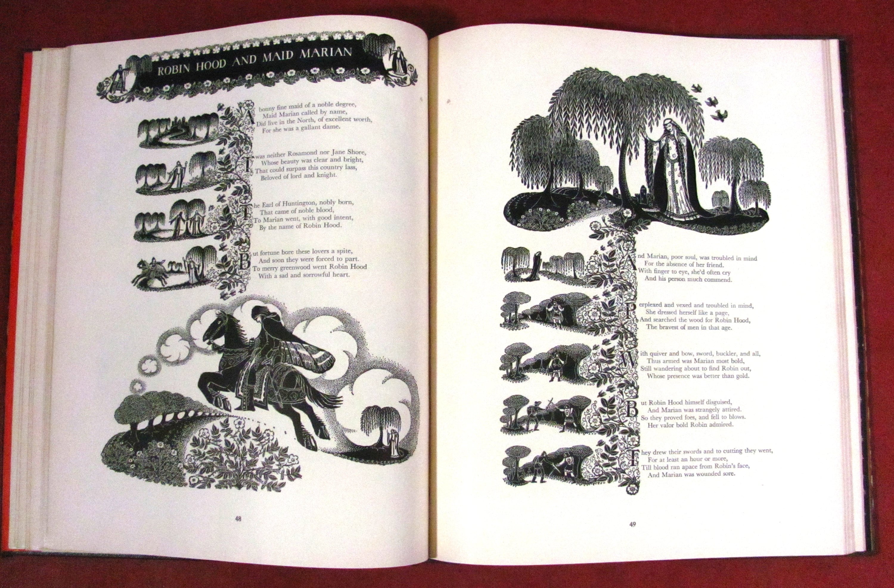 Song of Robin Hood by Anne Malcolmson Published in 1947 by