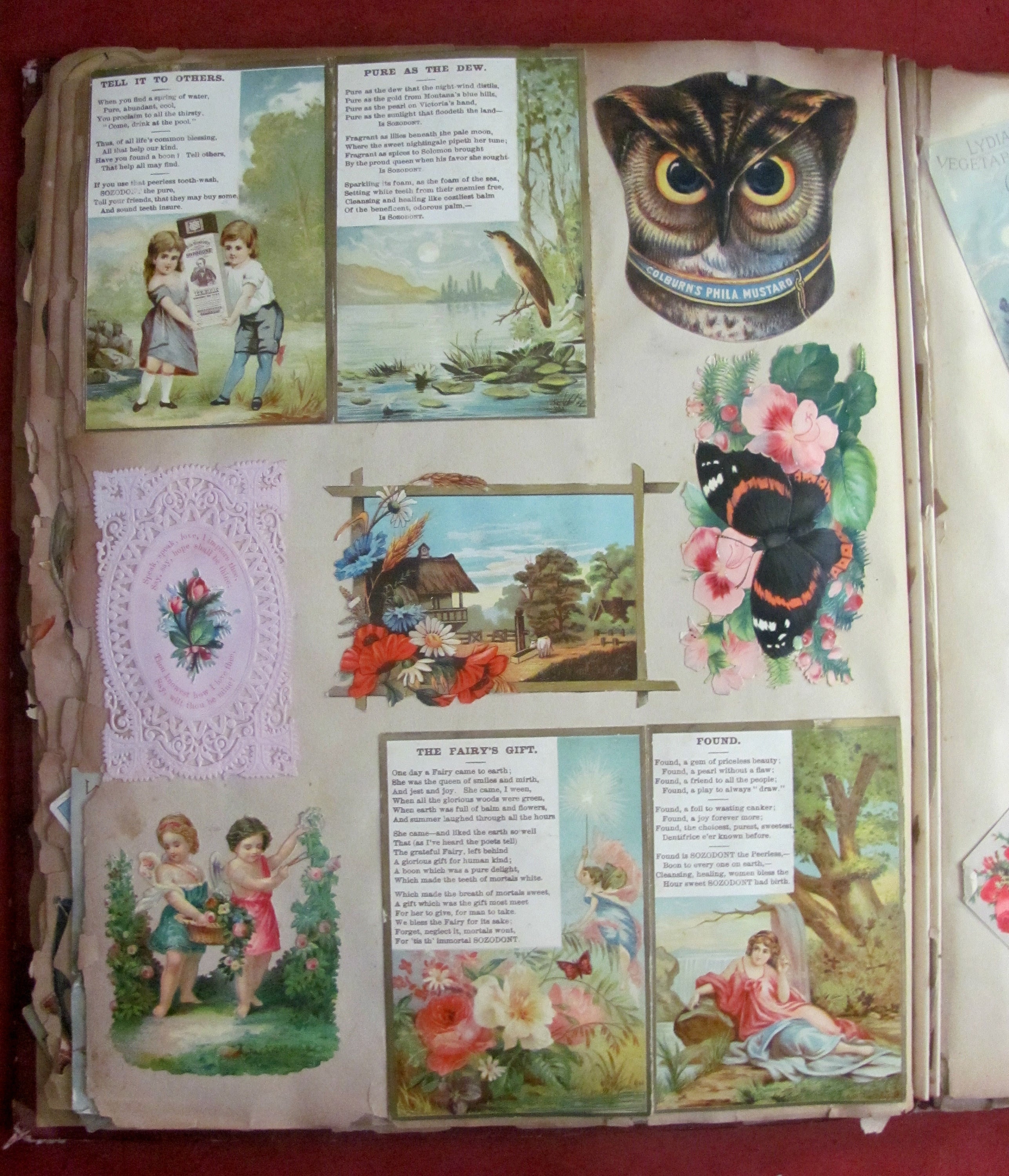 Victorian Scrapbook Album 300 Beautiful Diecuts Trade Etsy