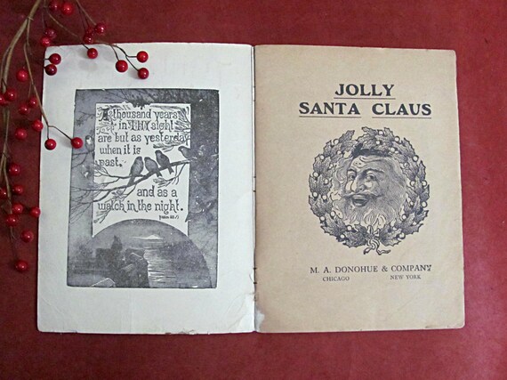 Jolly Santa Claus Published by Donohue & Co 1900 No. 150 Santa