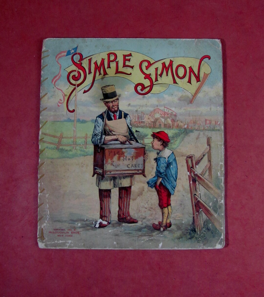 Antique Book The Funny Little Darkies McLoughlin Bros