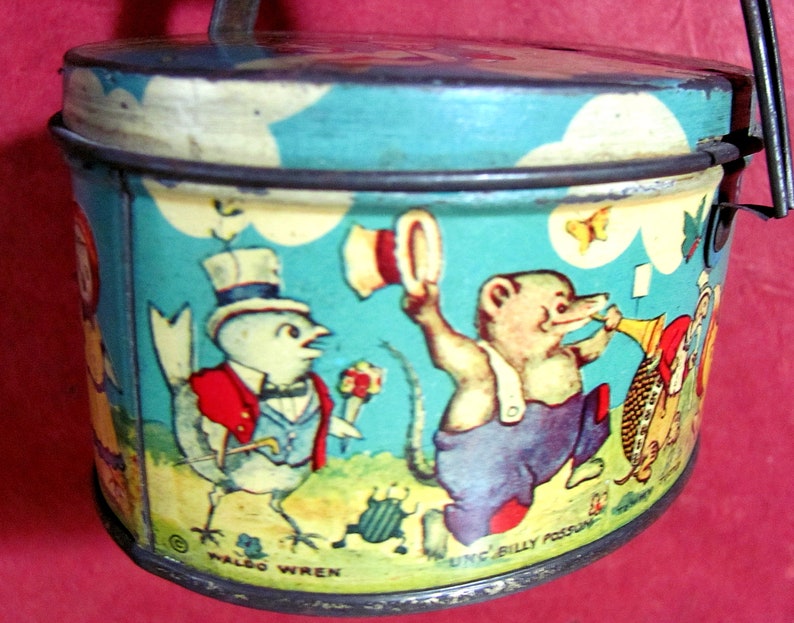 Antique Peter Rabbit Candy Tin by Tindeco Company Colorful - Etsy