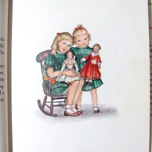 The Doll's Christmas by Tasha Tudor Published in 1950 by Henry Z. Walck Inc. NY 1st Edition 1st Printing Original DJ Vintage Children's Book image 5
