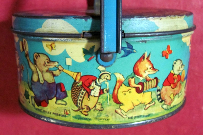 Antique Peter Rabbit Candy Tin by Tindeco Company Colorful - Etsy
