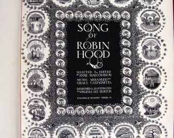 Song of Robin Hood by Anne Malcolmson Published in 1947 by