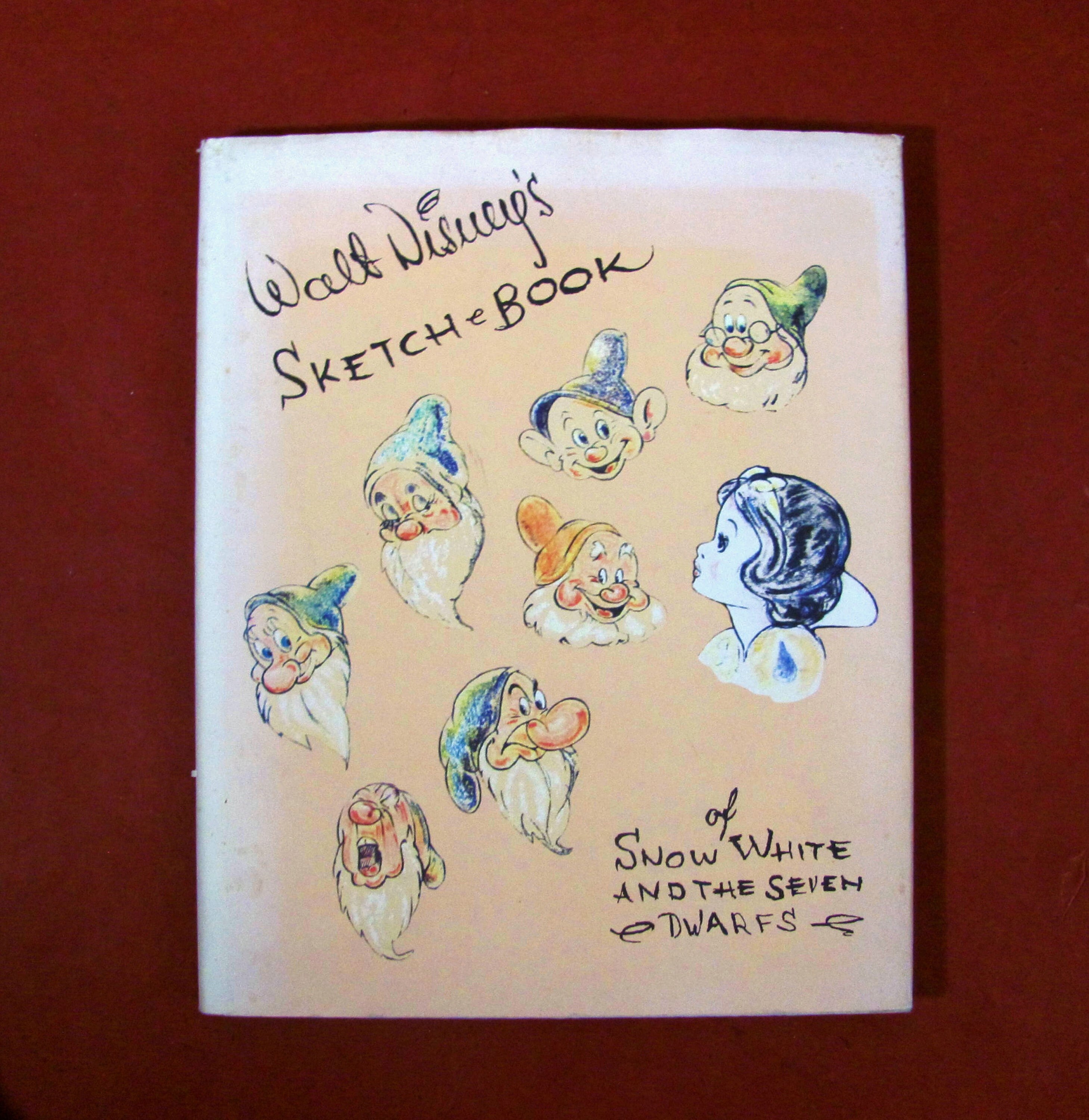 Disney Animation Original Sketches Art Book Sketchbook New