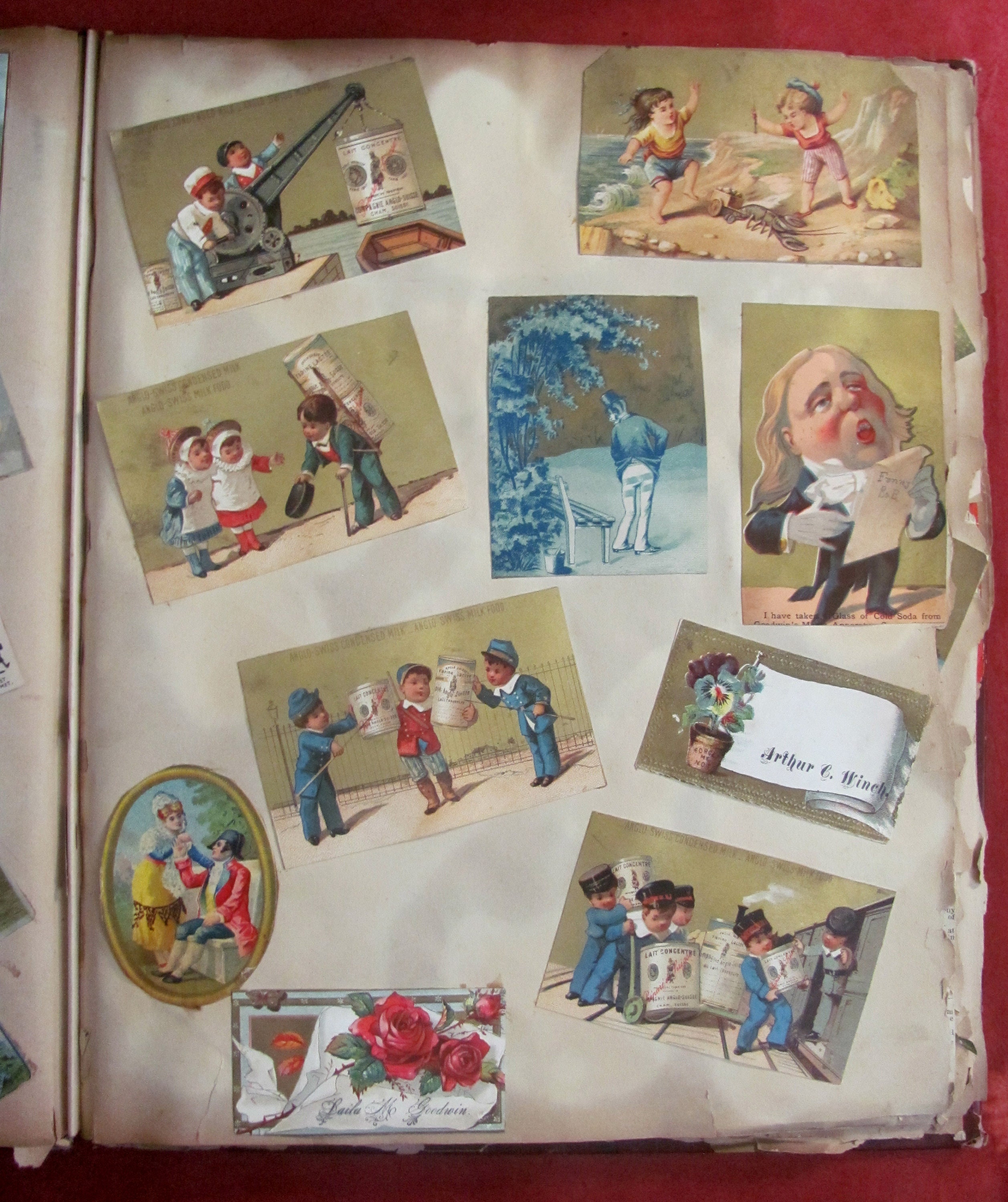 Victorian Scrapbook Album 300 Beautiful Diecuts Trade Etsy