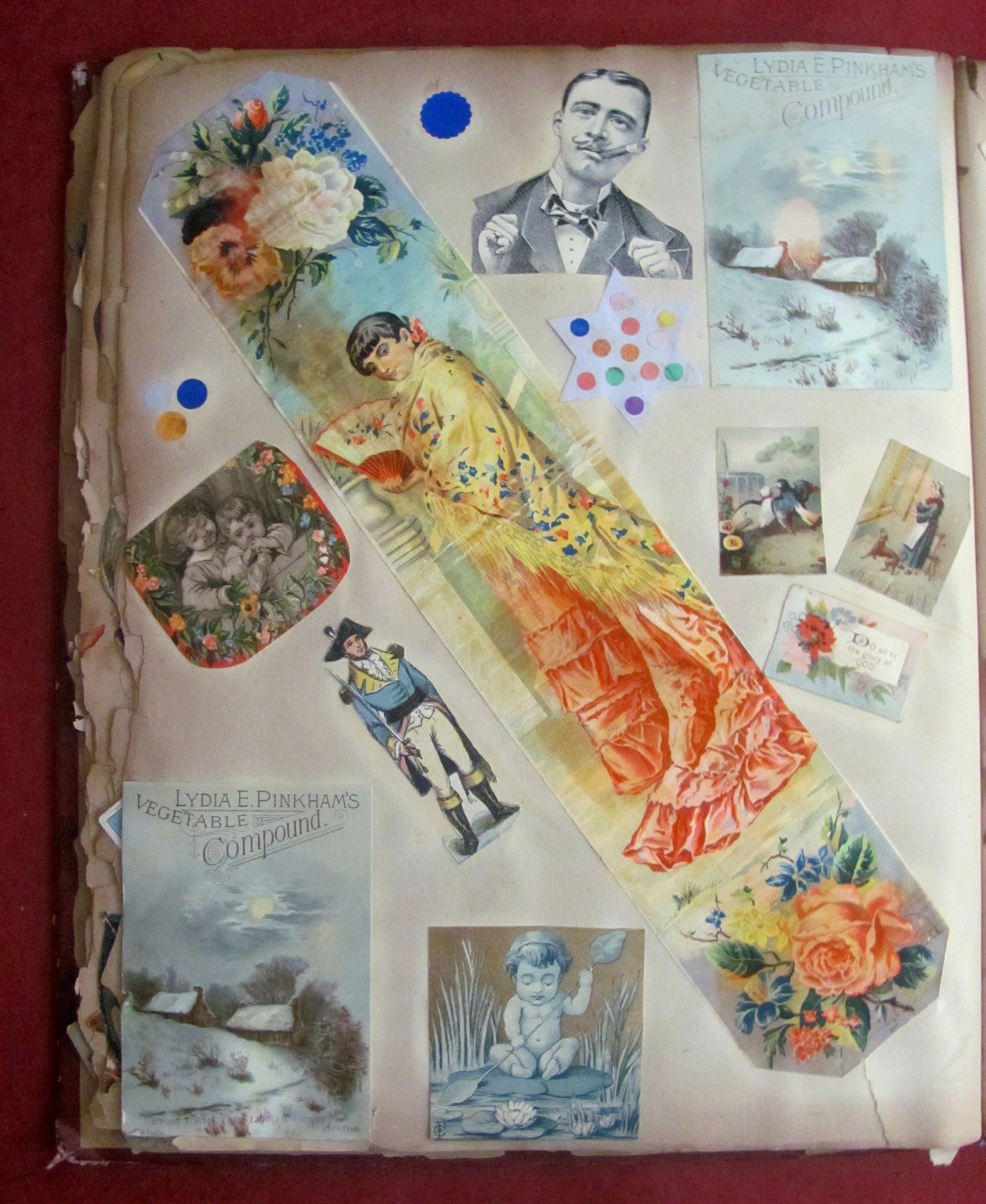 Victorian Scrapbook Album 300 Beautiful Diecuts Trade Etsy