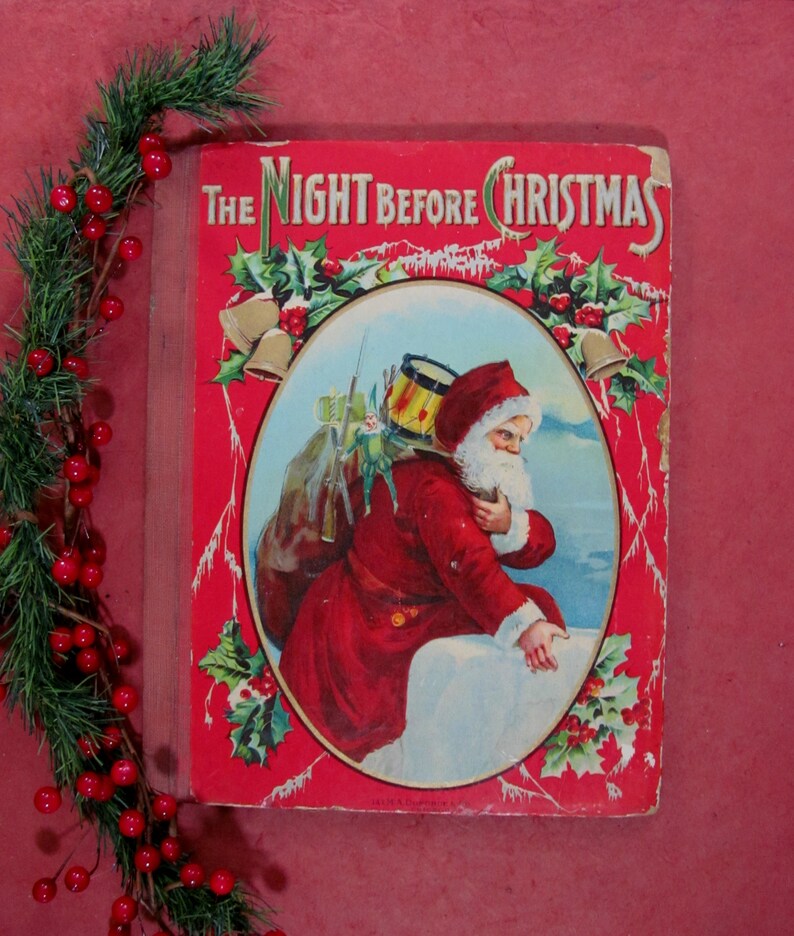 The Night Before Christmas by Clement Moore Published by M A image 1