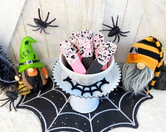 Fake Halloween Wafer Cookies / Faux Cookies / Halloween Decor / Tiered Tray Decor /Farmhouse