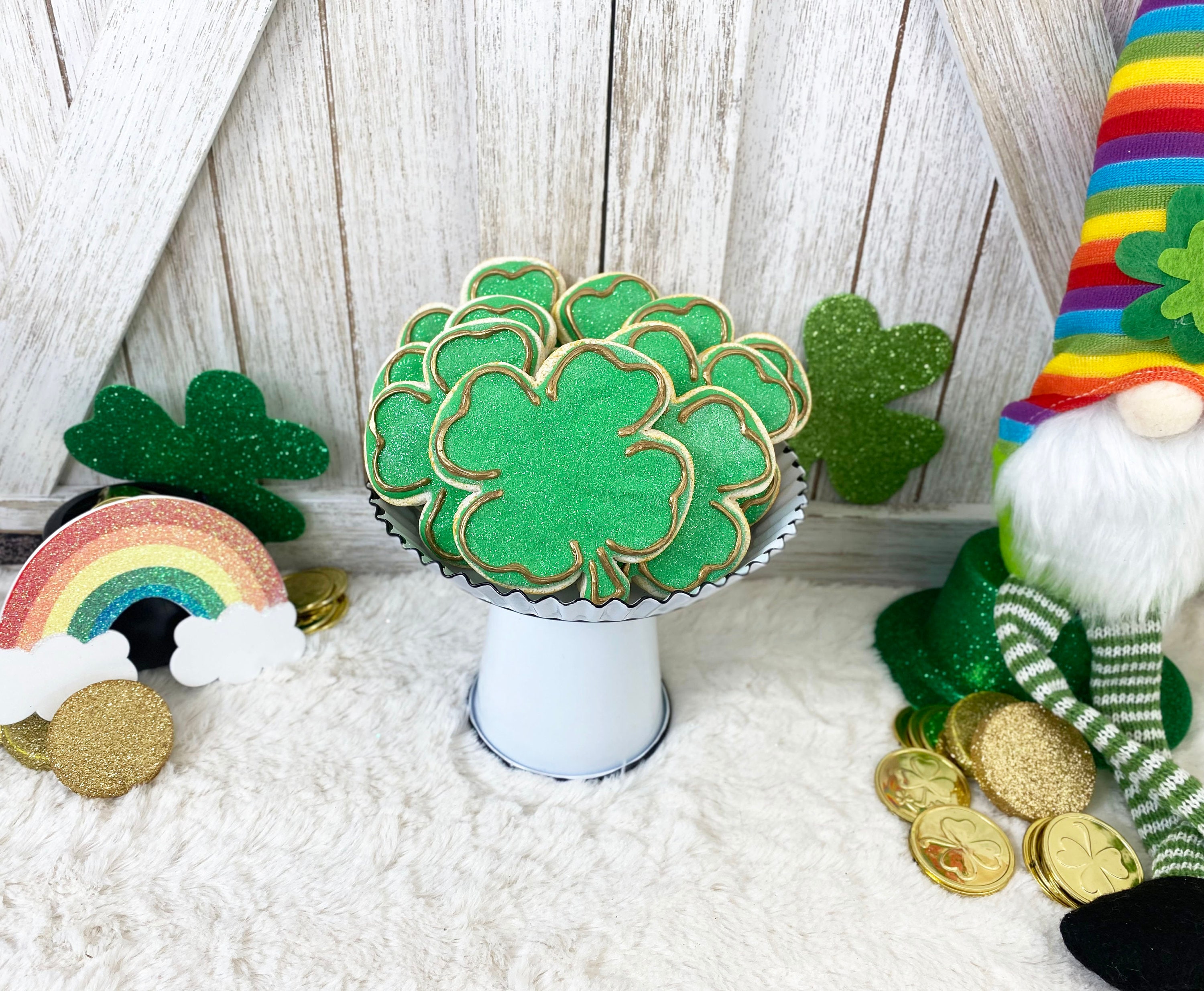 Green Cake Ideas Cake Decorating Leaf Clover Cake Pan Patrick's