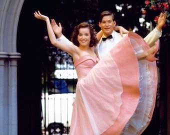 Lorraine Baines Style VTG Taffeta Prom Dress XS - Etsy
