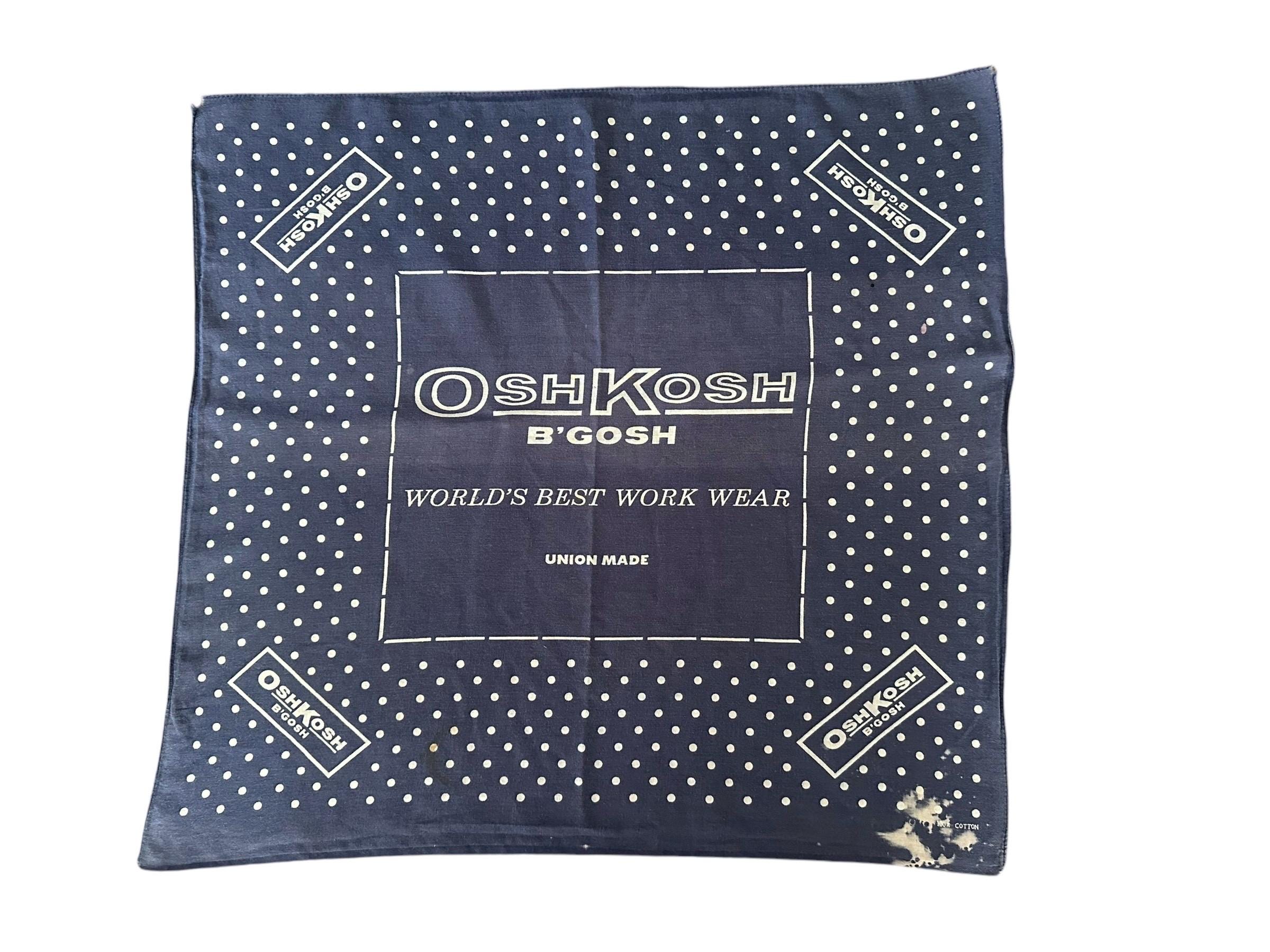 Vtg OSHGOSH B'GOSH Bandanna - Etsy