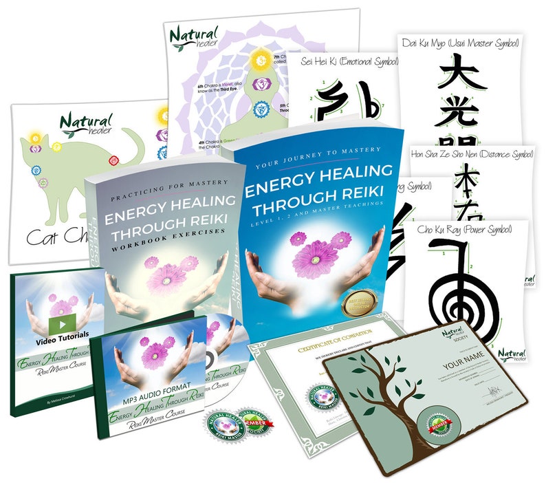 Cours de certification Reiki L1, L2 Master, Travail à domicile, Soins énergétiques, Cours de guérison, Super idée cadeau, Soins Reiki en ligne image 1