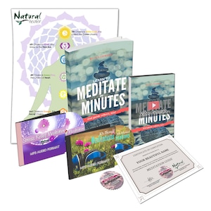 Learn Meditation with Certification to Guide + 10 MP3 Audios I Mindfulness