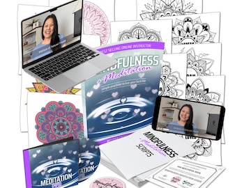 Mindfulness Course with Meditations and Certification to Guide Others