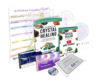 Science of Crystal Healing Course with Certification | Energy Healing, Great Gift Idea And Includes A Lot Of Bonuses